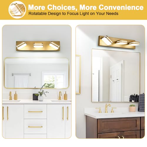 360° Rotate LED Bathroom Vanity Light Fixtures
