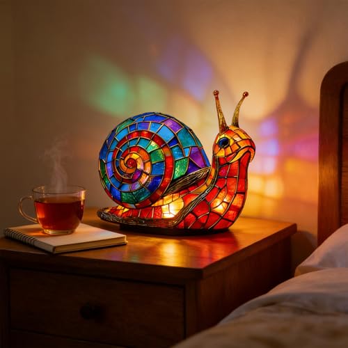 Stained Glass Animal Lamp