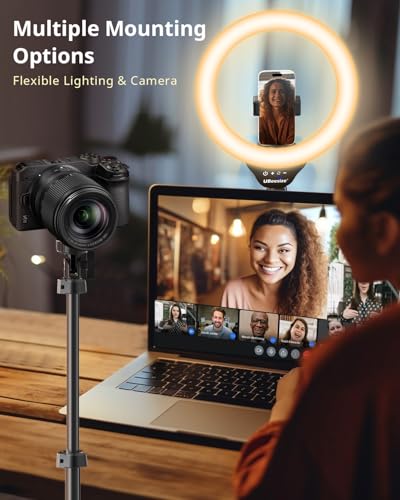12" LED Ring Light with 62" Tripod Stand