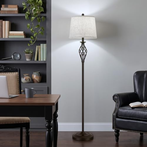 Floor Lamps for Living Room (Brown)