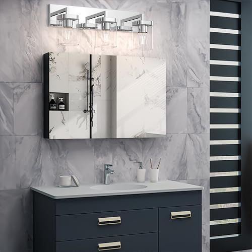 Chrome Bathroom Vanity Light