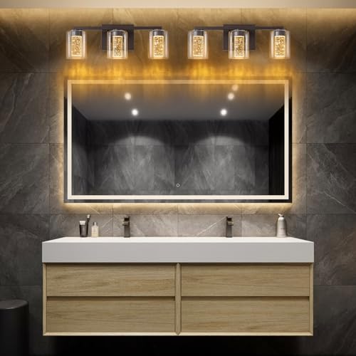 3 Light Bronze Vanity Light with 3 Color Modes (3 Count)