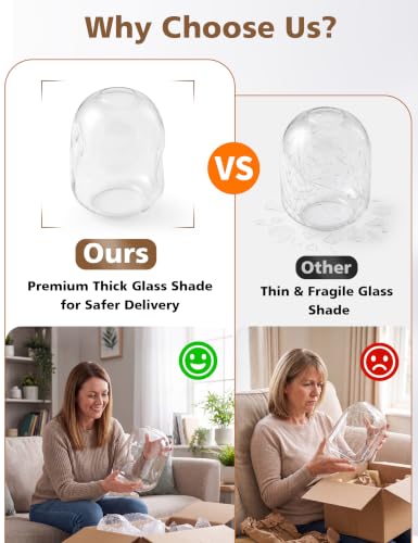 2 Pack Pendant Lights Kitchen Island (Gold+Clear 2 Pack)