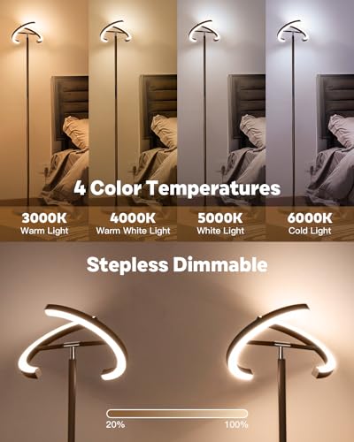 Brown Floor Lamp