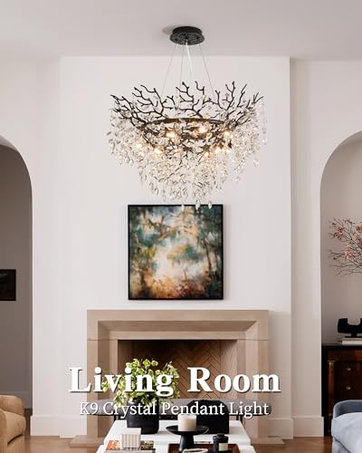 Modern Crystal Chandelier for Dining Room
