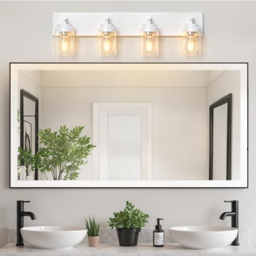 Bathroom Light Fixture White