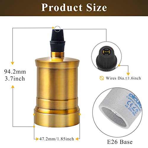 Vintage E26 Lamp Socket
