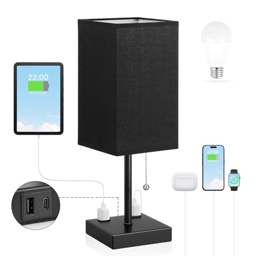 Black Lamp for Bedroom
