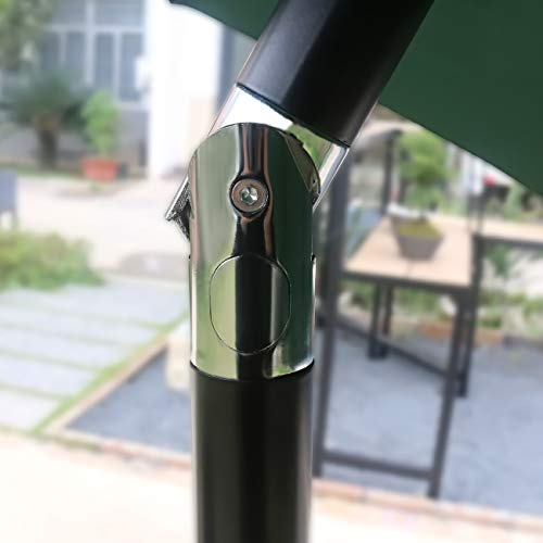 9' Solar LED Patio Umbrella