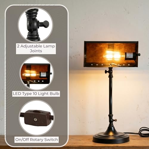 Mission Style Bankers Desk Lamp
