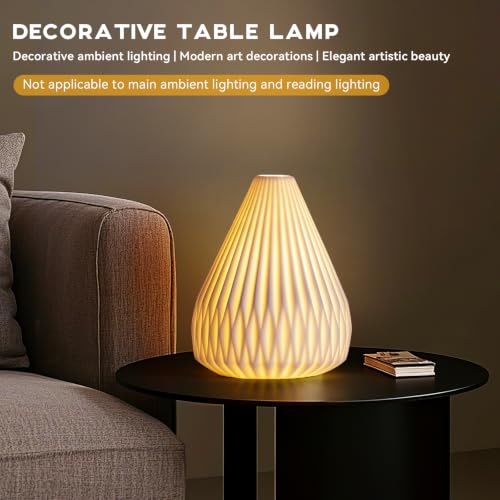 9.1" Decorative Ceramic Table Lamp Living Room