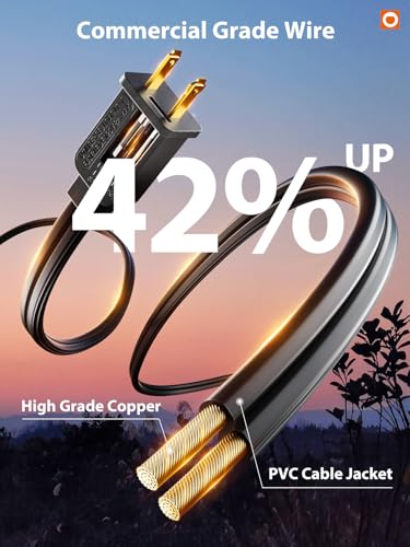 LED Outdoor String Lights 48FT Edison Vintage Weatherproof ETL (48 Foot)