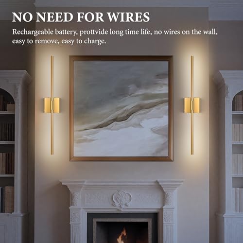 Battery Operated Wall Sconces Set of 2 (20 Count)