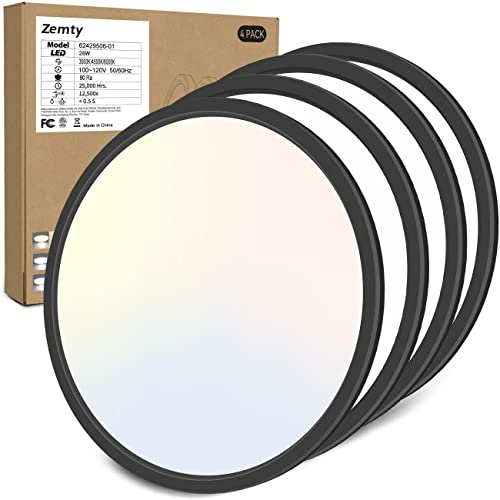 4Pack 12 Inch LED Ceiling Light Flush Mount (4 Count)