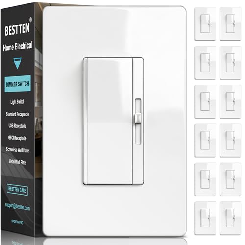 12PK Slim Dimmer Light Switch (12 Count)