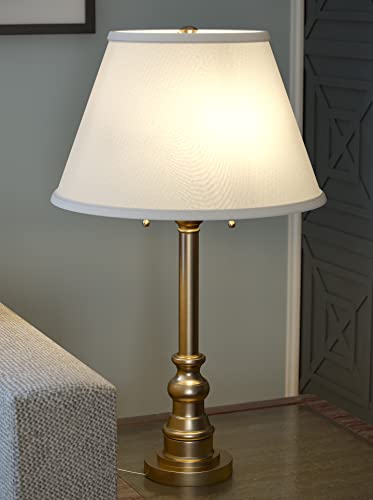 Spyglass Table Lamp with Antique Brass Finish