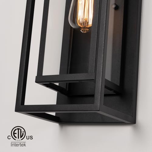 18" Modern Outdoor Porch Wall Light