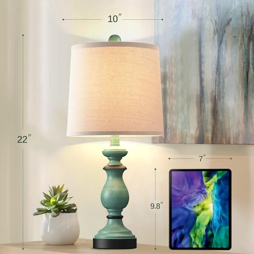 Traditional Table Lamp Set of 2 (2 Count)