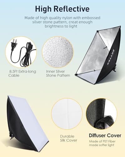 Softbox Lighting Kit 2Pack