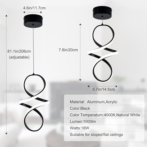 Spiral Mini Led Chandelier