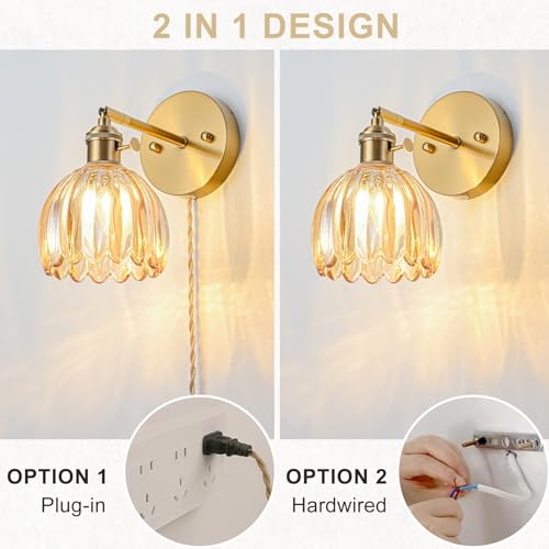 Plug in Wall Sconce