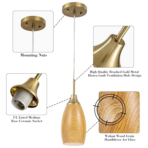 Mini Glass Pendant Light