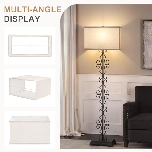 Rectangular Lamp Shades Set of 2 (2 Count)