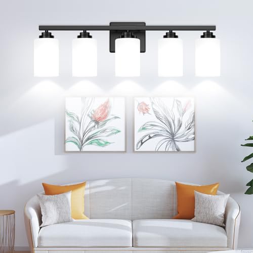 5 Light Bathroom Light Fixtures