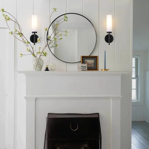 Black Bathroom Wall Sconces Set of 2 (2 Count)