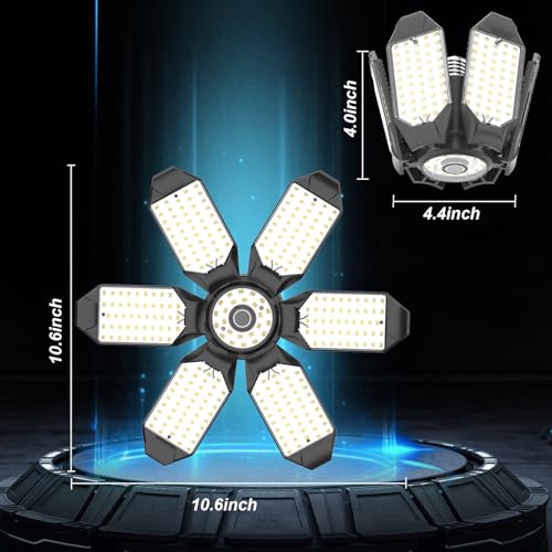 Led Garage Lights 1 Pack 200W Super Bright Ceiling Led Shop Lights