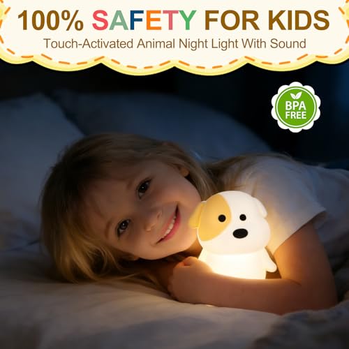 Puppy Night Light for Kids