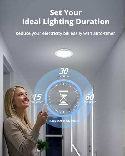 Rechargeable LED RGB Ambient Shower Light Waterproof Inside Wireless (2 Count)