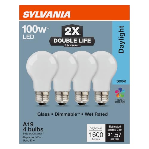 Sylvania Double Life LED Light Bulb (4 Count)