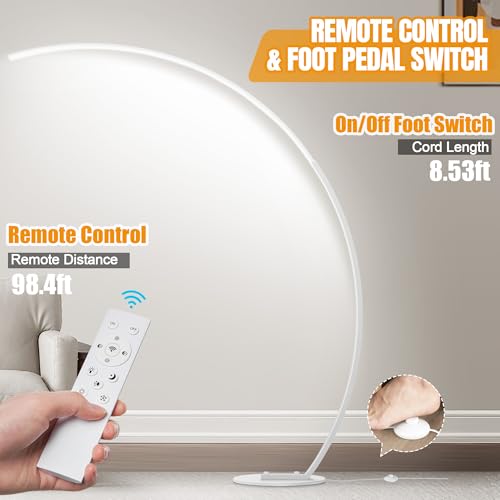 2000LM Ultra Wide Coverage LED Lamps for Living Room with 3 Color Temperatures