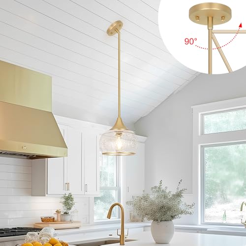 Gold Pendant Light