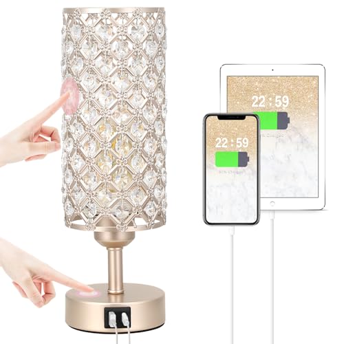 Champagne Gold Bedside Lamp
