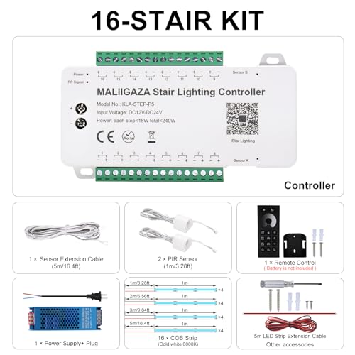 Smart Motion Sensor Stair Lights