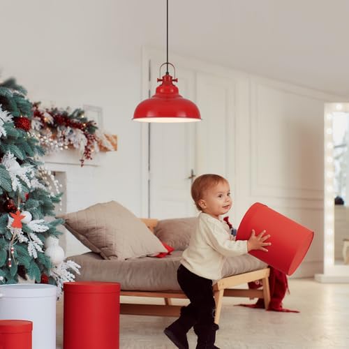 Red Pendant Lights Kitchen Island (2 Count)