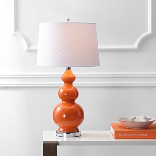 Bowen 27.5" Ceramic Triple Gourd Table Lamp