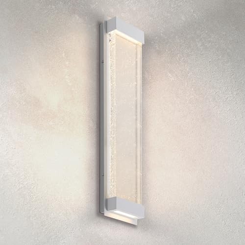 LED 24" Bubble Glass Wall Light Fixture