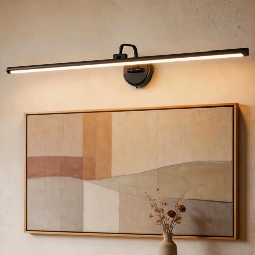 Hardwired Picture Light for Wall (Black / 39 inches)