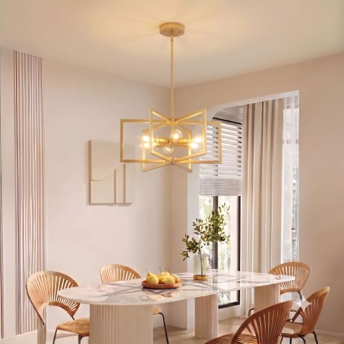 23.6” Gold Chandelier for Kitchen