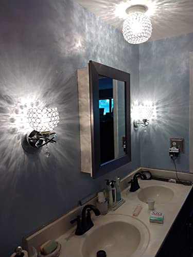 Crystal Wall Sconces Set of Two (2 Count)