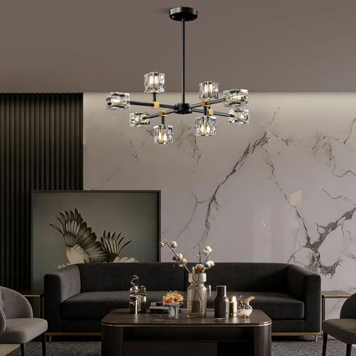 Modern Sputnik Crystal Kitchen Chandelier