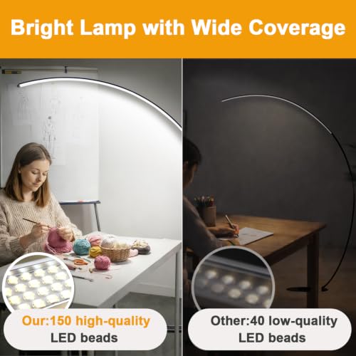 Dimmable LED Lamps for Living Room with 3 Color Temperatures