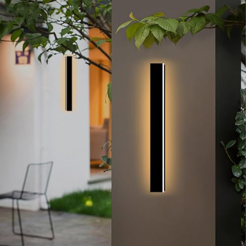 24 Inch Long Outdoor Wall Lights 2 Pack (2 Count)