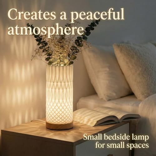 Small Bedside Lamp for Nightstand