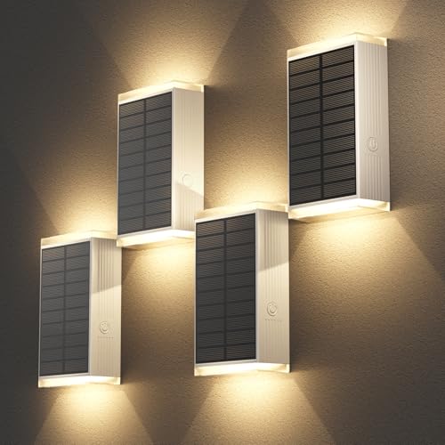 6Pack Solar Wall Lights