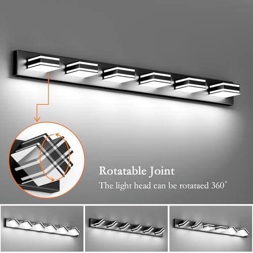 48inch Modern LED Vanity Light for Bathroom 6