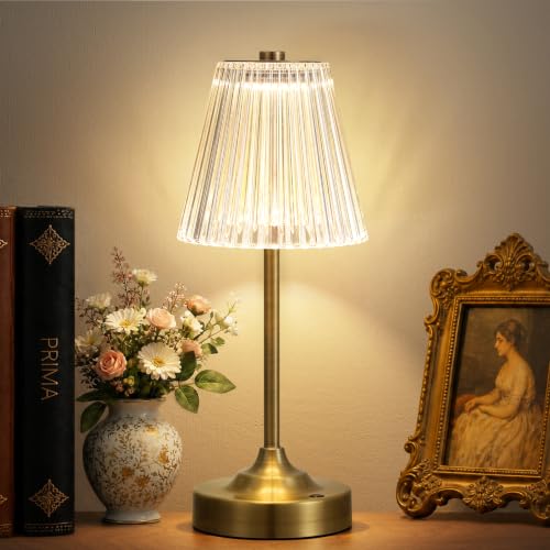 Bronze Cordless Rechargeable Table Lamp